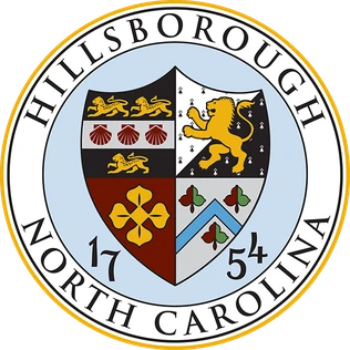 Town of Hillsborough, North Carolina official seal
